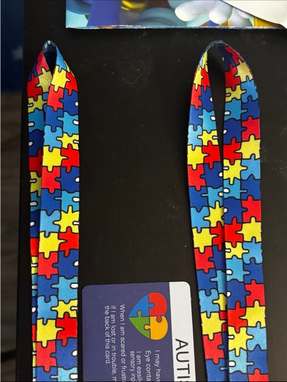 2 autism lanyards - Picture 4 of 4